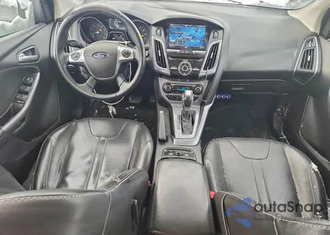 2014 Ford Focus Titanium from USA, damaged, VIN 1FADP3N22EL291234